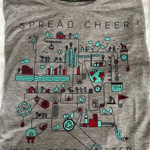 brooks run happy holiday shirt